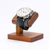 Papten Solid Wood Single Watch Display Stand for Men Jewelry