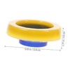 Operitacx Toilet Bowl Seal Ring High Elasticity Gasket for Bathroom