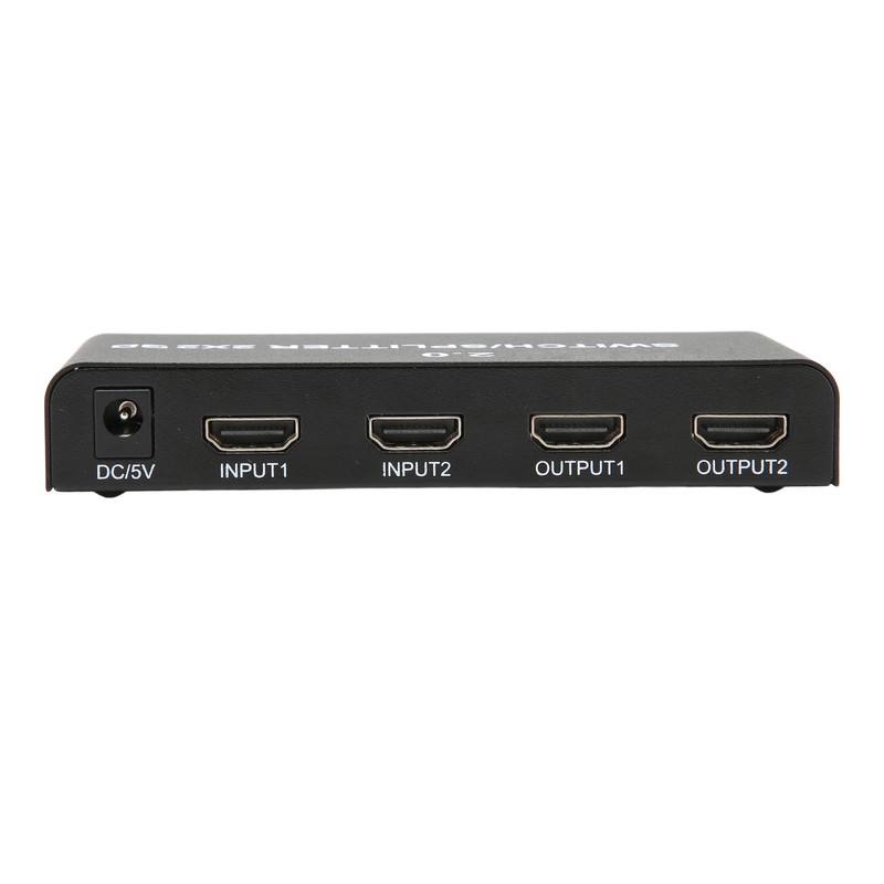 2x2 HD Multimedia Interface Splitter 4K 60Hz 2 In 2