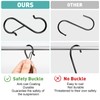100 Pcs S Hooks for Hanging Heavy Duty, 3.5-inch Heavy