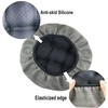 HFCNMY Bar Stool Cushions Round,4 Pack Stool Covers Round Bar