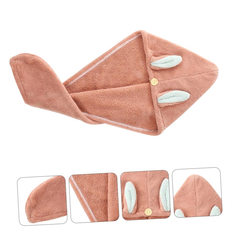 Healvian Hair Drying Hat Drying Shower Cap Hair Bonnet for