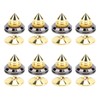 Speaker Spike Pad Kit Wide Application Shock Absorbing Zinc Alloy
