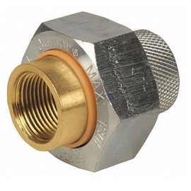 Thrifco Plumbing 7916081 1-1/2 FIP x 1-1/2 FBP Die Union