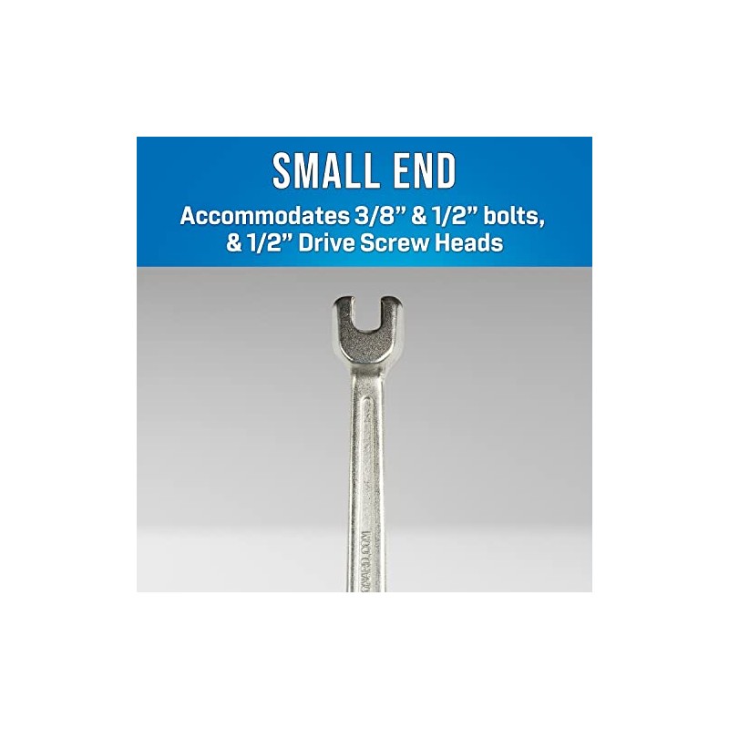 Jonard Tools JIC-650, Lineman's B Type Double Ended Wrench, 13"
