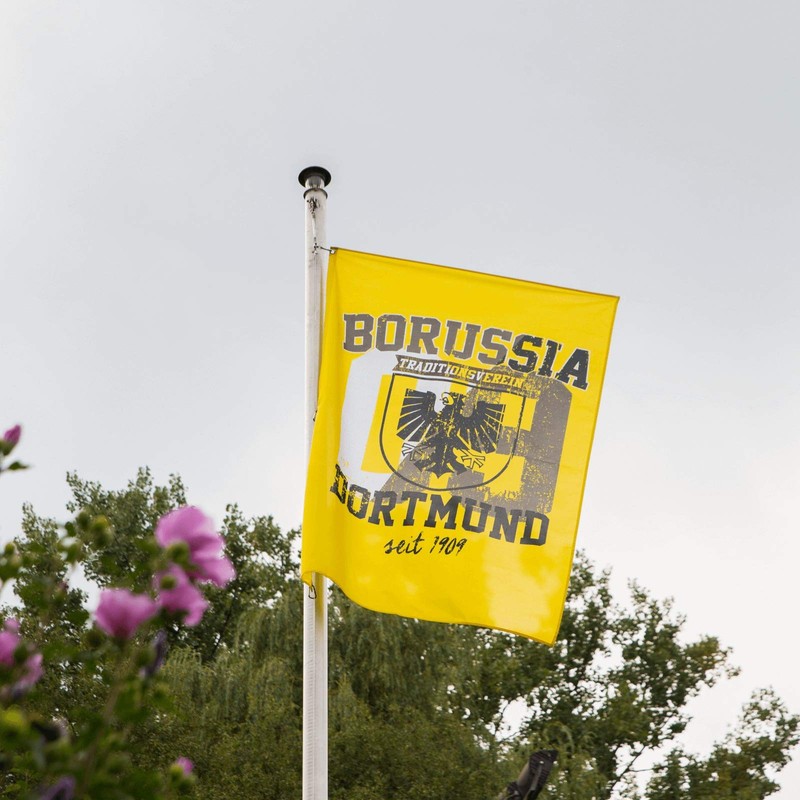Borussia Dortmund BVB 17130600 Hoisting Flag 100x150 cm with City