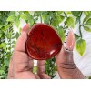 Red Jasper Heart Shaped Worry Stone - 1.5" Red Jasper