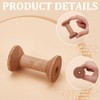 PH PandaHall 8pcs Wooden Empty Spools for Ribbon, 2.75 inch