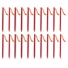 20pcs Tent Stakes V Shape Heavy Duty Tent Peg with
