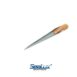 SeaLux Swedish Stainless Steel Splicing Spike FID with Wood Handle-for Rope Dia. 1/8" to 1/2" (Small)