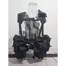 yaos Russian SMERSH M1 Tactical Vest MOLLE Chest Rig Black 7.62 5.56 Tactical Pocket
