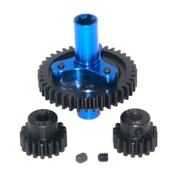 Spur Gear Slipper Clutch & Pinions Gear Compatible with 1/10