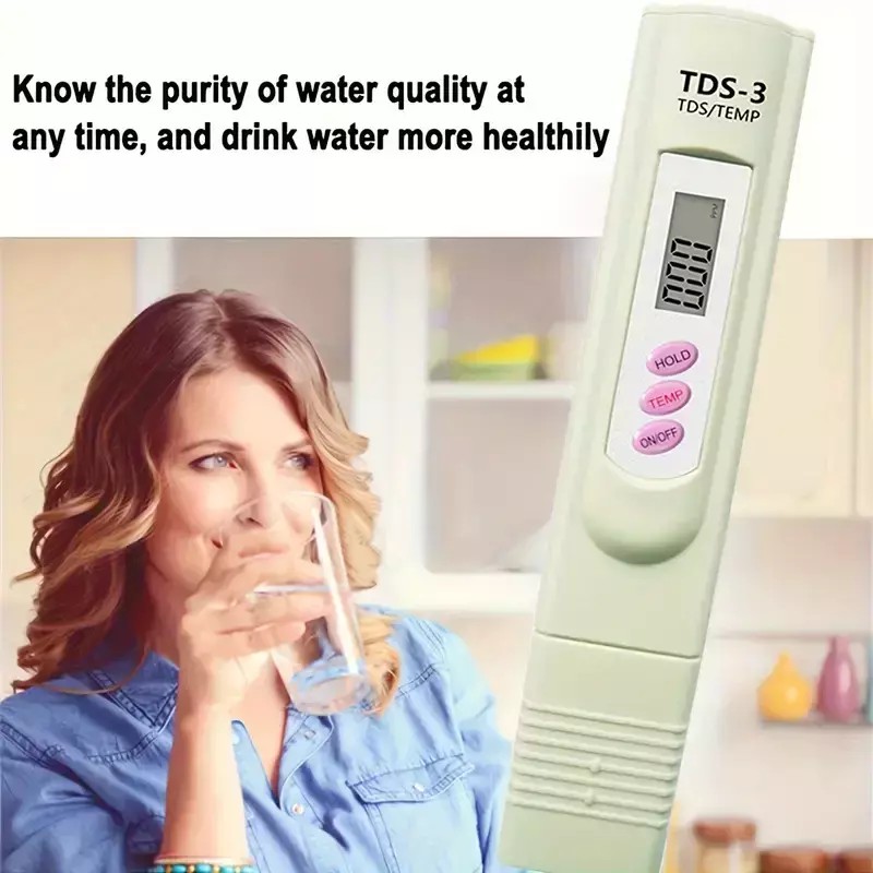 Unbranded Handheld Water Quality Hardness Purity Digital LCD Meter 0-9990
