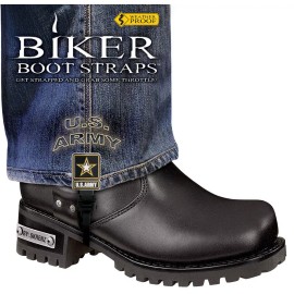 Biker Boot Straps 6" US Army Biker Boot Straps