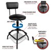 Performance Tool W85016 Pneumatic Stool w/Removable Backrest