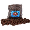 CrazyOutlet Gourmet Milk Chocolate Covered Mini Pretzels, Salted, Bulk Pack,