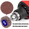 GZLFH Pack of 30 Flap Sanders, Diameter 32 mm, Sanding