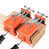 Biugaaufai 2 Pack Cabinet Clamps - Professional Cabinetry Clamps, Cabinet