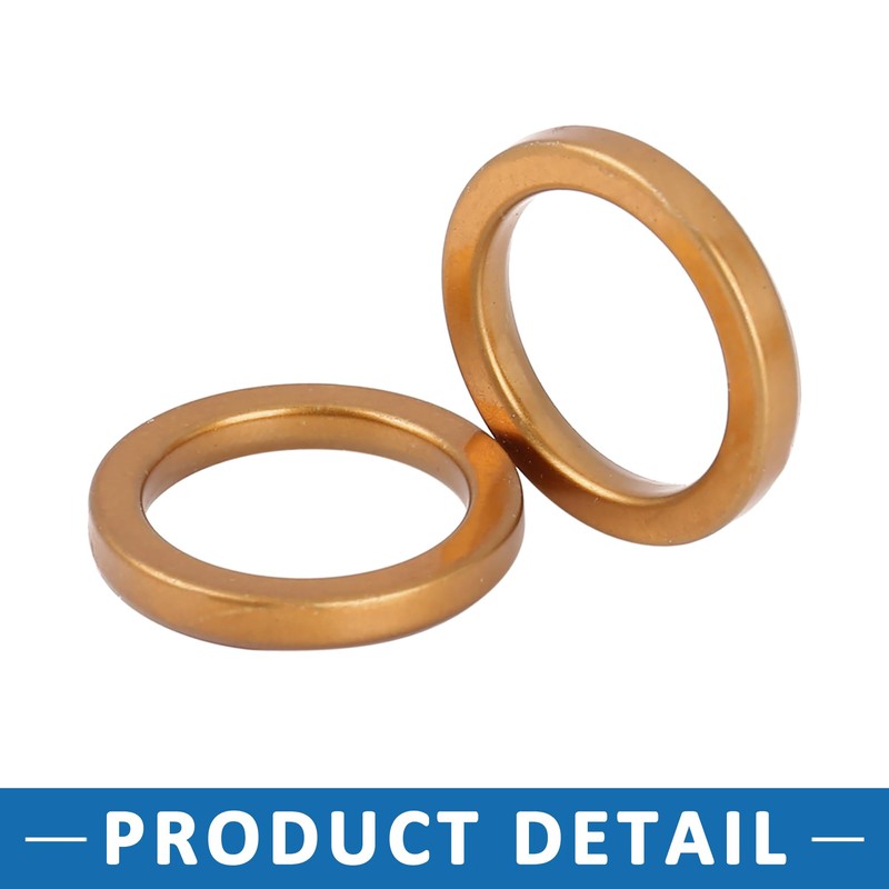 A ABSOPRO 22mm ID Motorcycle Exhaust Muffler Pipe Gasket O