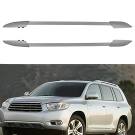 OCPTY Roof Rack Cargo Rails Fit for Toyota for HIGHLANDER 2008-2013 Rooftop Luggage Rack Cargo Carriers-Max Load Up to 165LBS