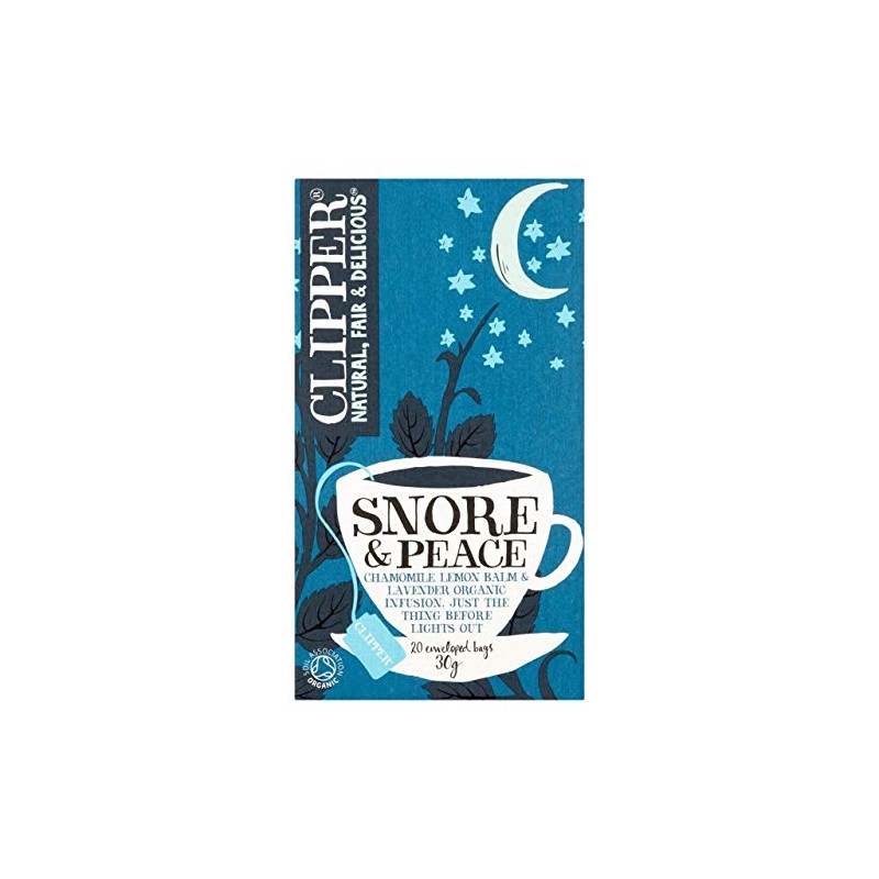 Clipper Tea Snore & Peace Org 1.06 OZ (Pack of