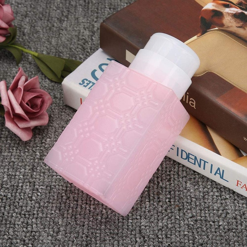 Pump Dispenser, 250 ml Portable Empty Liquid Pump Bottles, Lotion