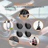 Yuentoen Car Mini Hooks, Auto Adhesive ABS Strong Adhesion Car