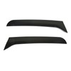2 Pcs Rear Window Spoiler Glossy Black Left Right Side