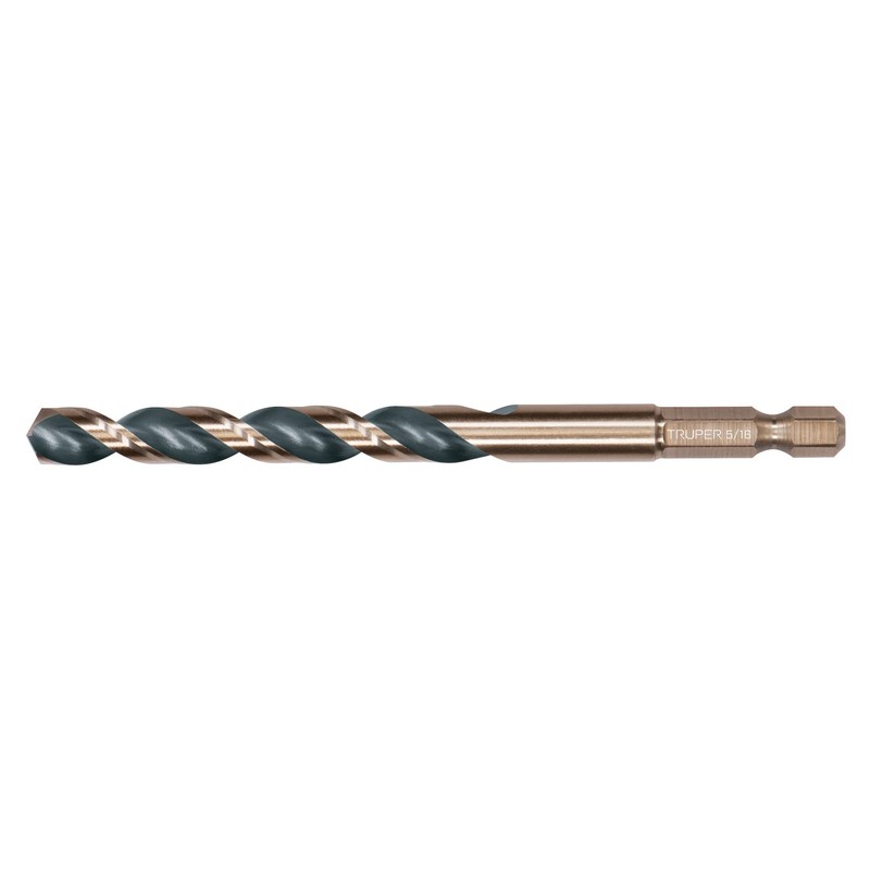 Truper Expert JBAV-13R, Juego de 13 brocas HSS para metal