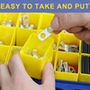 haisstronica 220PCS Tinned Copper Wire Lugs Kit,110PCS AWG 8 6