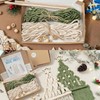 ACESOME 2PCS Macrame Tree Kit, Christmas Tree Macrame DIY Weaving