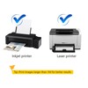 Waterproof Printable Vinyl Stickers Paper for Inkjet Printer- 20 Glossy