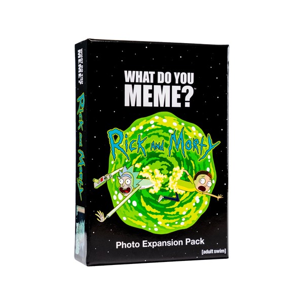 Rick & Morty Photo Expansion Pack by What Do You Meme? - Designed to be Added to What Do You Meme? Core Game