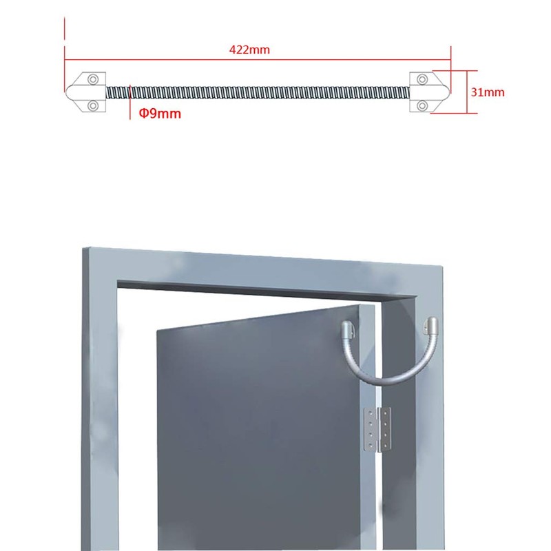 Get Fresh Door Loop Electric Exposed Mounting Protection Sleeve Access