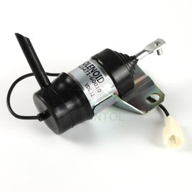 15471-60010 052600-1001 12V Fuel Shutoff Stop Solenoid 052600-1000 for Kubota B1250 B1550 B1750 B2150 L2250 L2650 L3010 L35 R400 R420 R520 M4030 M4900