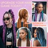 Silk-co Jumbo Braid Synthetic Hair 24" Hair Braiding Extensions Premium