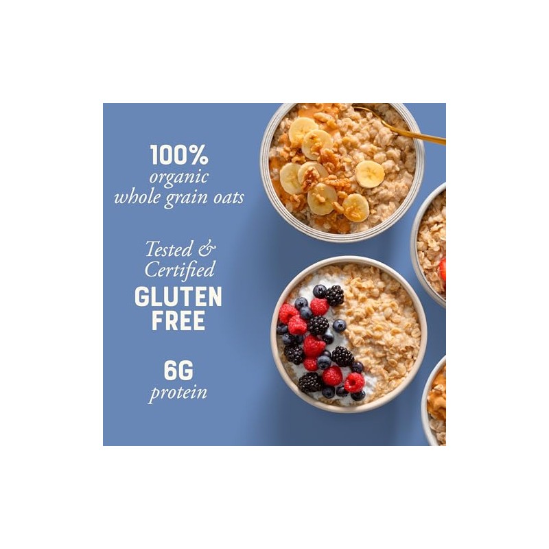 Bob´s Red Mill, Hojuelas de avena orgánica tradicional sin gluten,,