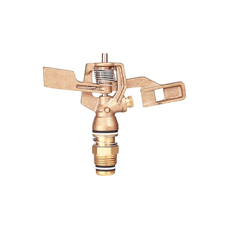 1/2" Brass Impact Sprinkler Low Angle 7˚