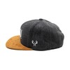 Du Hirsch Bavarian Snapback Cap Oida One Size, darkgray