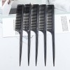 Beauty comb, salon comb, tail comb, hair comb, black, salon hairbrush, dyeing comb, parting comb, straight comb, Search Life / 미용빗 미용실빗 꼬리빗 머리빗 블랙 미용실 헤어브러쉬 염색빗 가르마빗 일자빗 서치생활