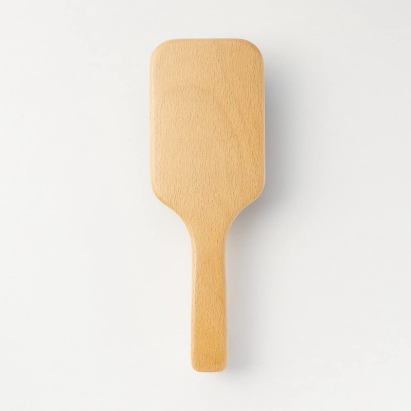 MUJI 82575149 Beech Wood Scalp Care Brush, Total Length 9.3