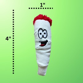 PAW:20 Jay Jr. The Joint | Funny Cat Toy | Cool Canvas Catnip Toy | Fun Novelty Gift | Play and Funny Photos