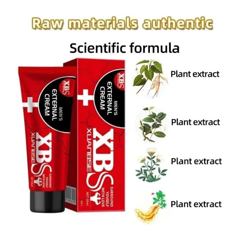 Aultink XBS Mens External Cream, Pomegranate Scent, 50ML, 2PCS