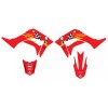 HONDA WOODY GRAPHICS CRF110 GRAPHICS DECAL KIT 2019 2024 MX