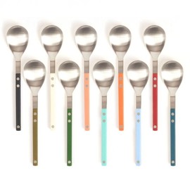 (All-round) Bogen Santier Cutlery Silver Dessert Spoon / (올라운드)보겐 쌍띠에 커트러리 실버 디저트스푼