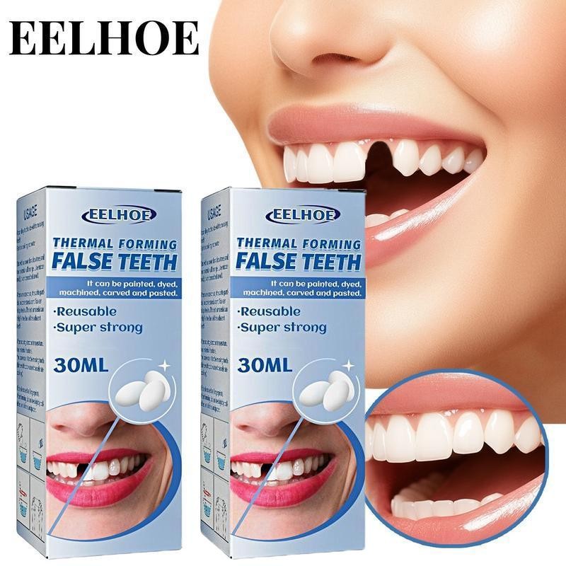 EELHOE 2PCS EELHOE Temporary Tooth Repair Kit – Moldable Dental