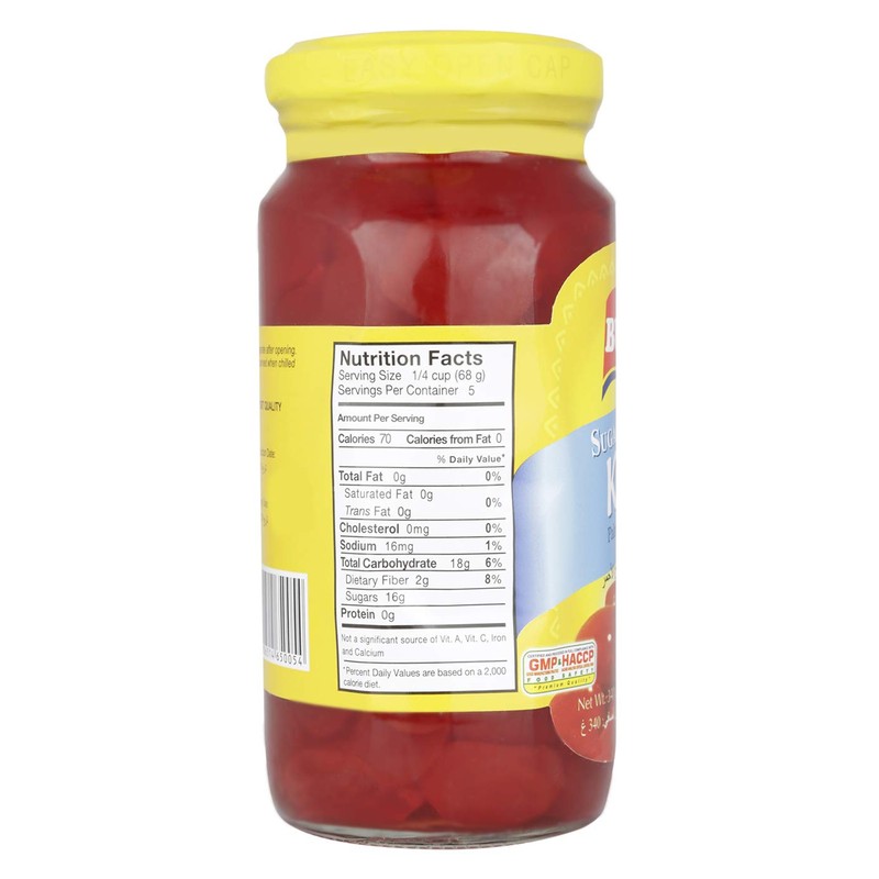 Buenas Kaong Sugar Palm Fruit in Syrup (Red) 340g