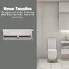 Toilet Paper Holder Dual End Wall Mounted Toilet Roll Holder