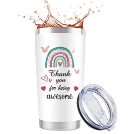 Thank You Gifts for Women - Thank You Gifts, Stainless Steel Tumblers 20oz, Thank You Gifts Perfect Ideas for Daughter Sisters, Best Friends