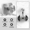 WingWider Shower Hooks for Inside Shower,Reusable Suction Cup Hooks for